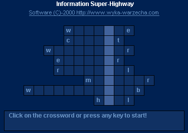 Add A Crossword Game to Your Website and See Your  screen shot